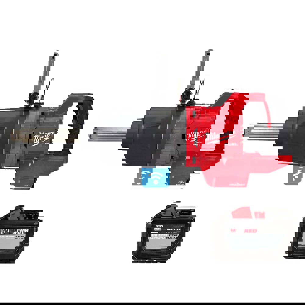 Cordless Impact Wrenches & Ratchets; Voltage: 18 ; Handle Type: D-Handle ; Speed (RPM): 1200 ; Torque (Ft/Lb): 1900 ; Brushless Motor: Yes ; Battery Chemistry: Lithium-ion